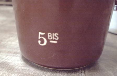 Coffee ミルクマグ　[ブラウン・5ビス]