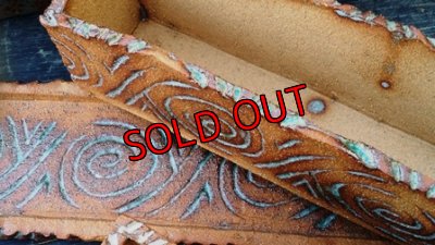 A/濃茶×グリーン(模様の中の色が薄っすら緑です)