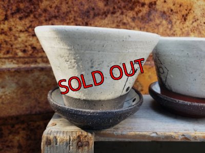 画像7: 幾何学シリーズ/皿付-5