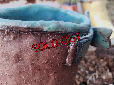 画像4: 栃尾さんの陶器のブーツ/リボン（22-3）