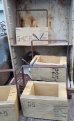木箱の柄は色々あります。