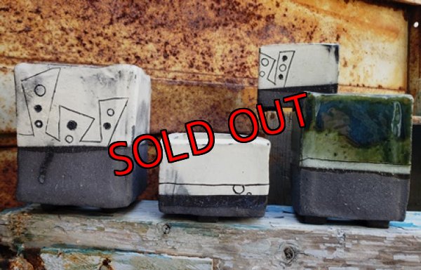 幾何学/角シリーズ(一番左がこちらのページの販売商品です)