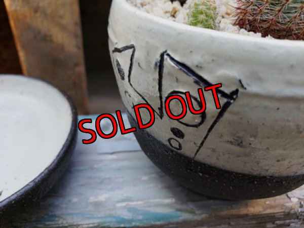 画像5: 幾何学シリーズ/皿付-2