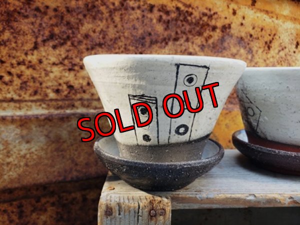 画像5: 幾何学シリーズ/皿付-5