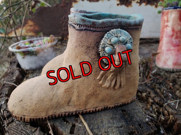 画像3: 栃尾さんの陶器のブーツ/ウエスタン（22-3）