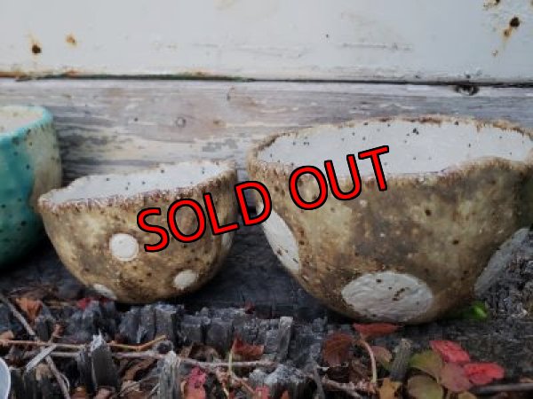 画像3: 栃尾さんの水玉鉢〜ドット/二個セット