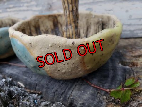 画像7: きのこ鉢〜栃尾さん&トットコラボD~水玉/ツートン（20-5）