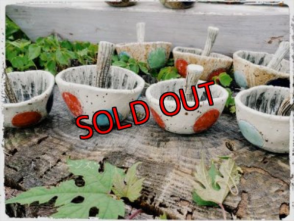 画像4: きのこ鉢〜栃尾さん&トットコラボ~水玉（20-7）