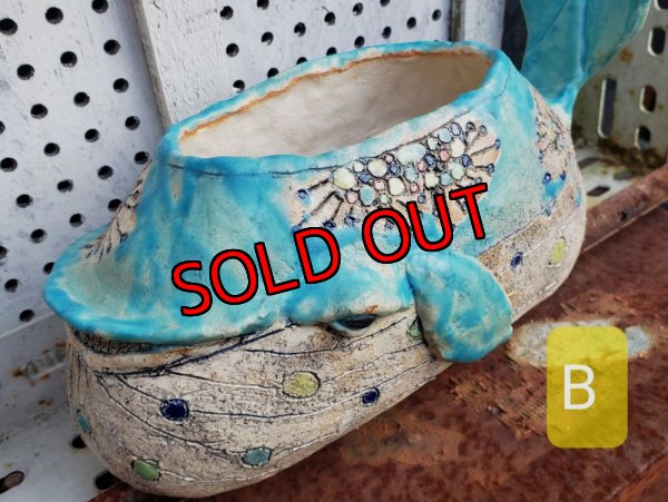 画像11: 再販/栃尾さんの陶器のクジラ鉢（24-12）