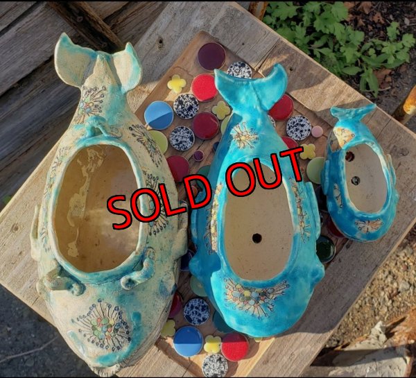 画像2: 2024年/栃尾さんの陶器のクジラ鉢〜お申込みページ（24-9）