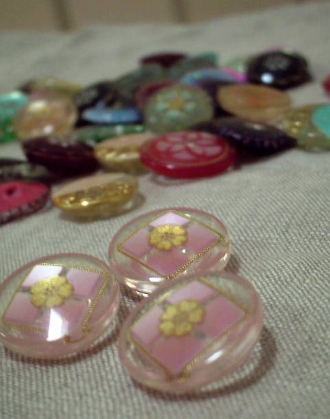 画像: デットストックボタン☆花